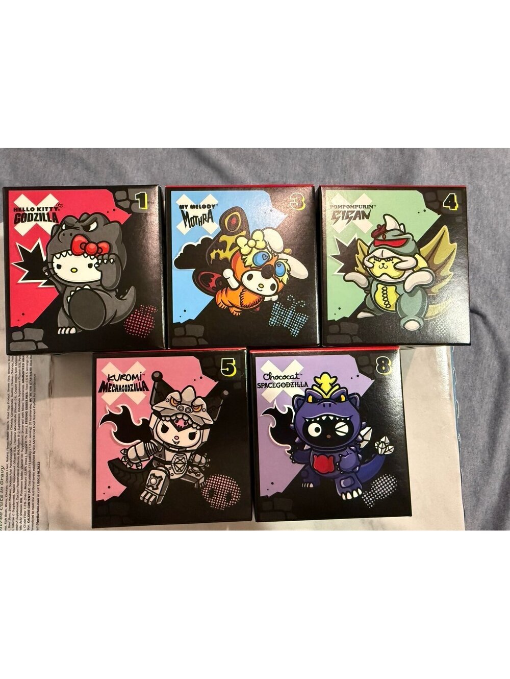 Hello Kitty X monsters Figures McDonalds Toy lot